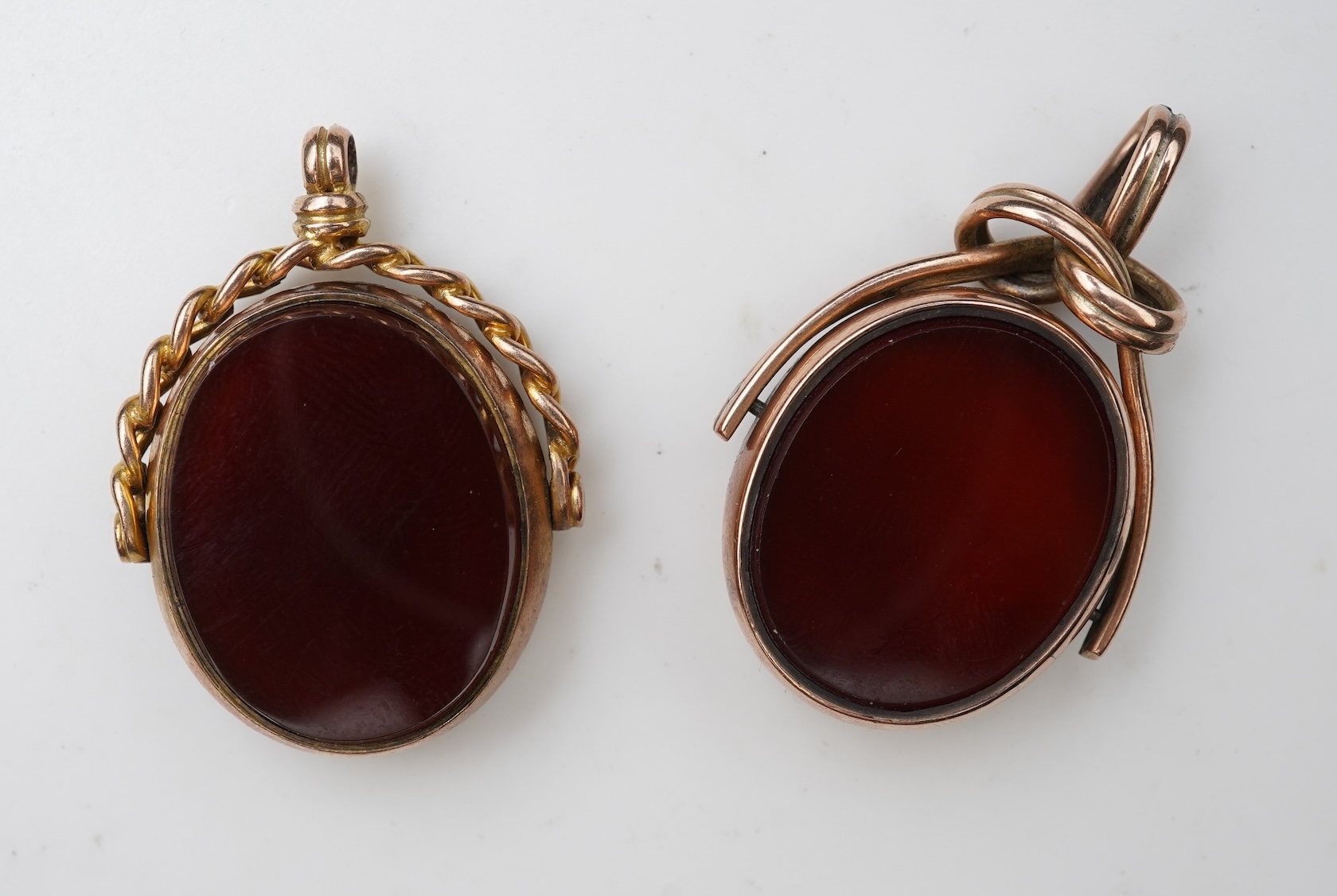 A collection of fob seals